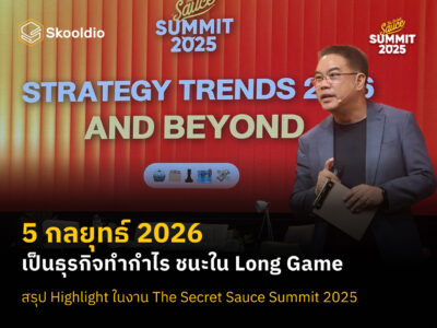 5 กลยุทธ์ 2026 เป็นธุรกิจทำกำไร ชนะใน Long Game
