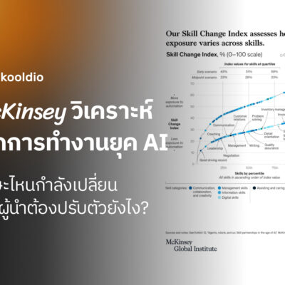 McKinsey วิเคราะห์ โลกการทำงานยุค AI ทักษะไหนกำลังเปลี่ยน และผู้นำต้องปรับตัวยังไง | Skooldio